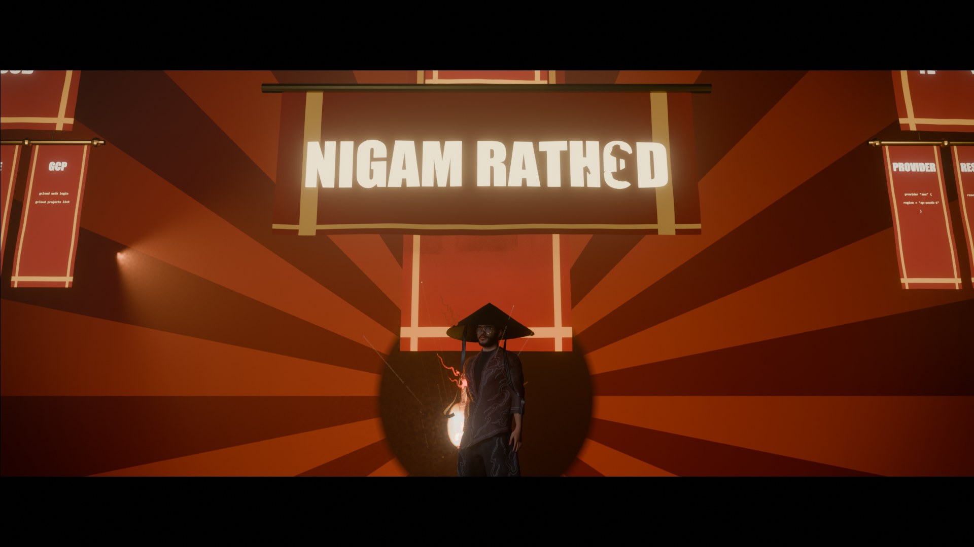 Finale scene from the reel